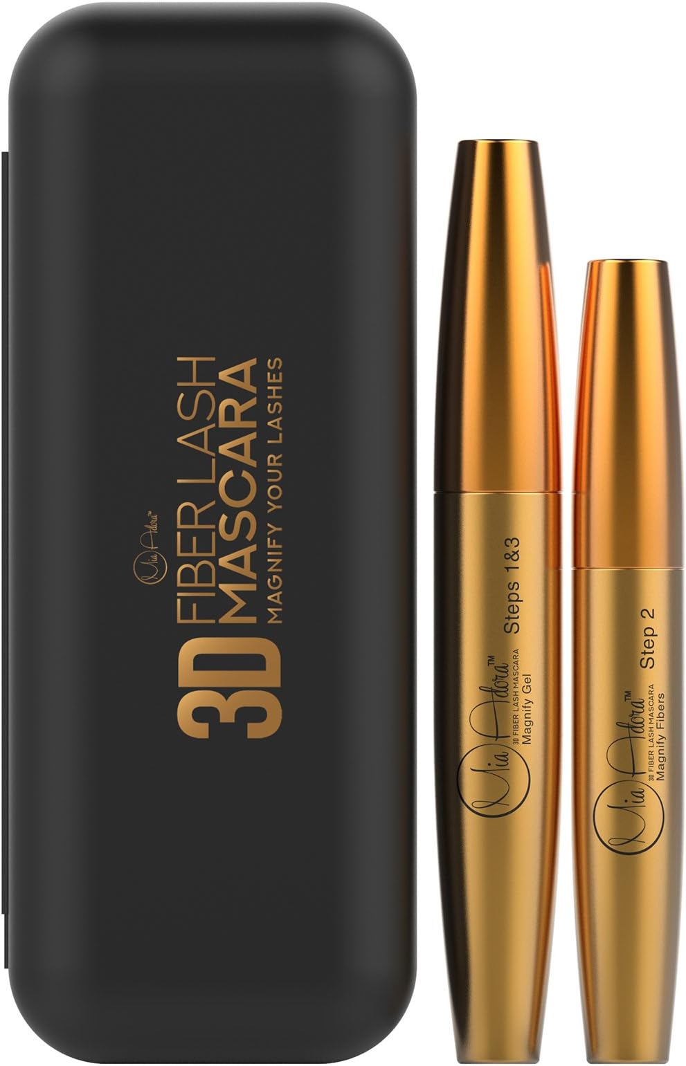 400X Pure Silk Fiber Lash Mascara [Ultra Black Volume and Length], Longer & Thicker Eyelashes. Waterproof, Long Lasting, Instant & Very Easy to Apply, Smudge-proof, Hypoallergenic