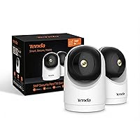 Tenda Telecamera Wi-Fi Interno 2K, WiFi 6 360° Copertura Completa per Bambini/Animali