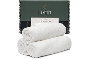 Viscose Bamboo Face Washcloths for Gentle Skincare