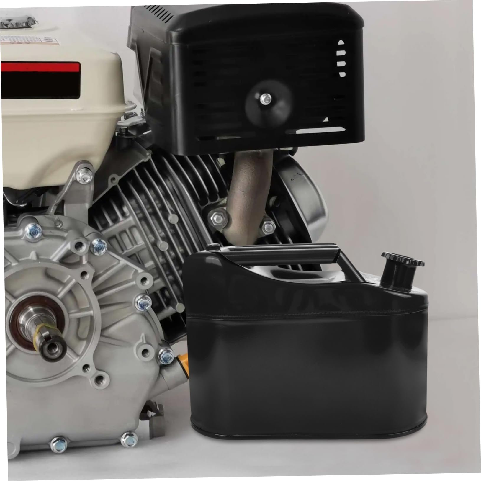 Bidón de Gasolina Portátil 5l de Acero al Carbono, Verde | Transporte Cómodo, Diseño Portátil, Formato Compacto para Reserva de Combustible
