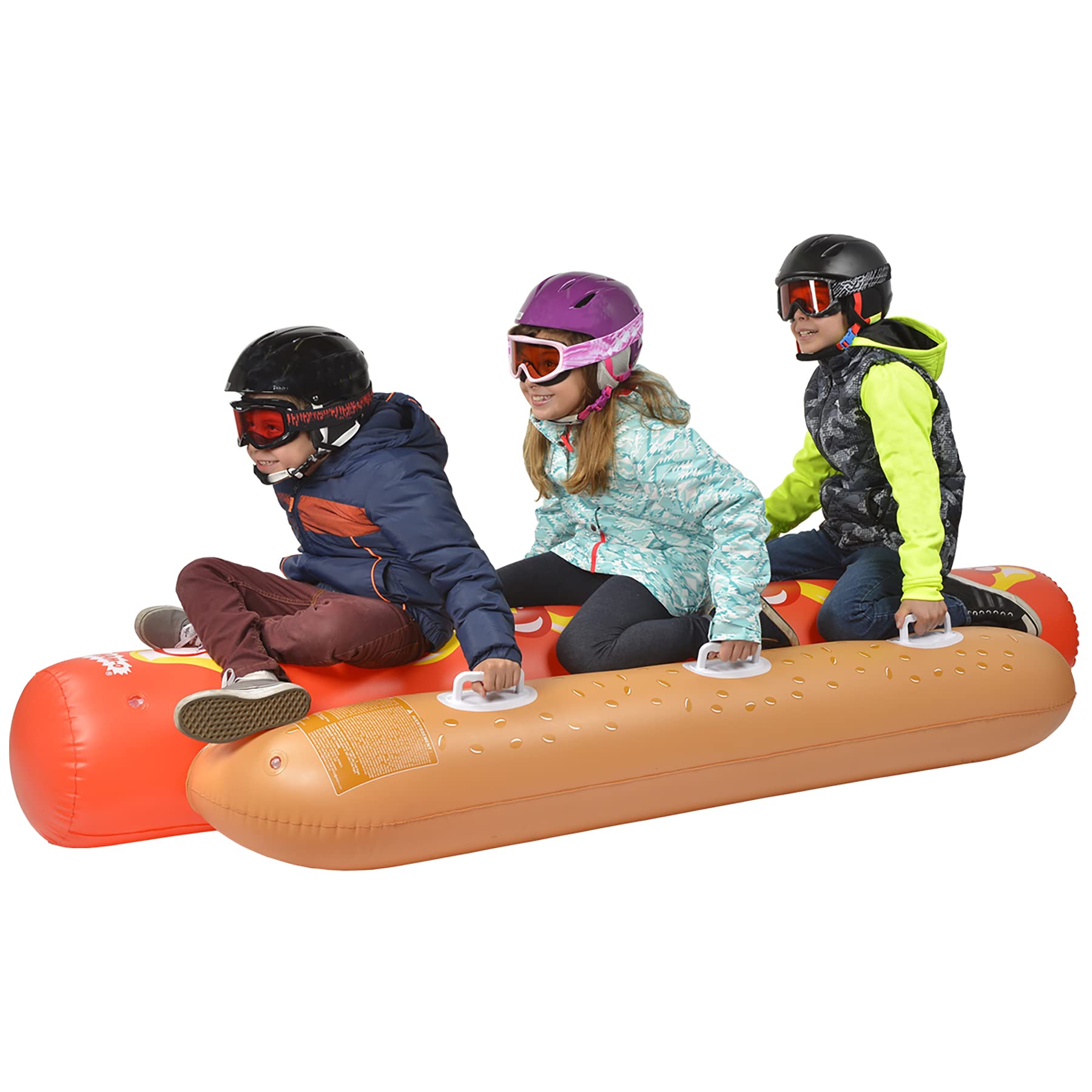Snow Boogie 93インチ ソリ スノーチューブ ホットドック Amazon.co.jp: Wham-O Snowboogie ホットドッグチューブ 93