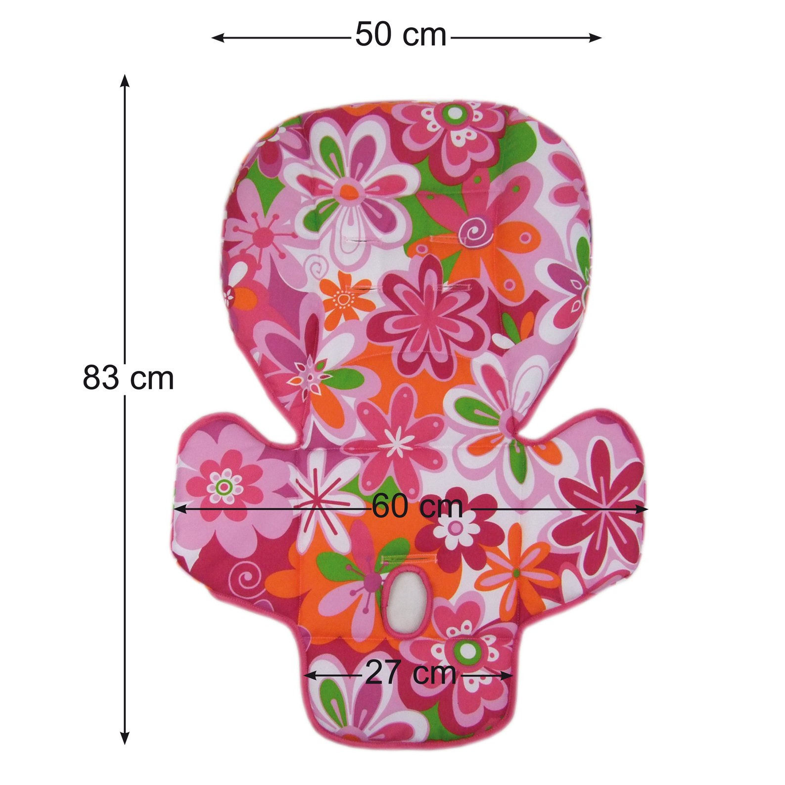 Housse de rechange de coussin de siège pour bébé Peg Perego Prima Pappa Diner - 7 motifs colorés de chouette - Neuf