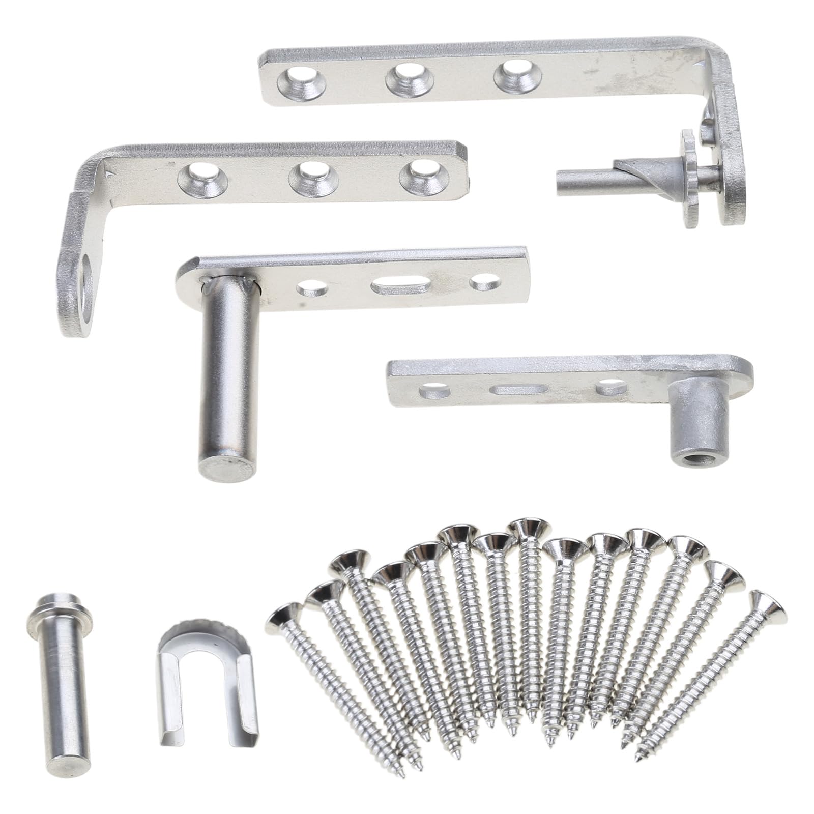 Msioytog B01 Small Size Stainless Steel Hinges With Auto Close Feature For Double Doors Door Hinges With Automatic Swing Door Hinge