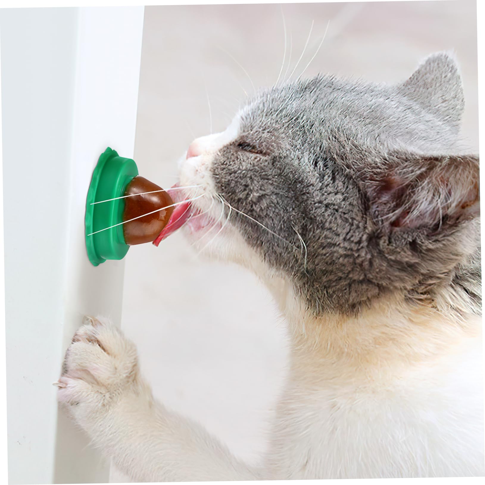 Lot De 3 Friandises pour Chats Rouleaux Sucettes Bonbons pour Animaux De Compagnie Bonbons Colle De Poisson Fournitures pour Animaux De Compagnie 10 Pièces X 3
