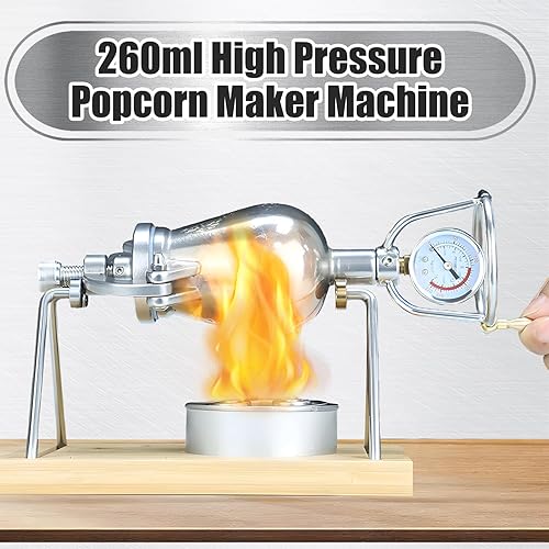 Miniatura 2 de Máquina de palomitas de maíz de aire caliente, fabricante chino de palomitas de maíz, máquina de palomitas de maíz de alta presión, palomitas de