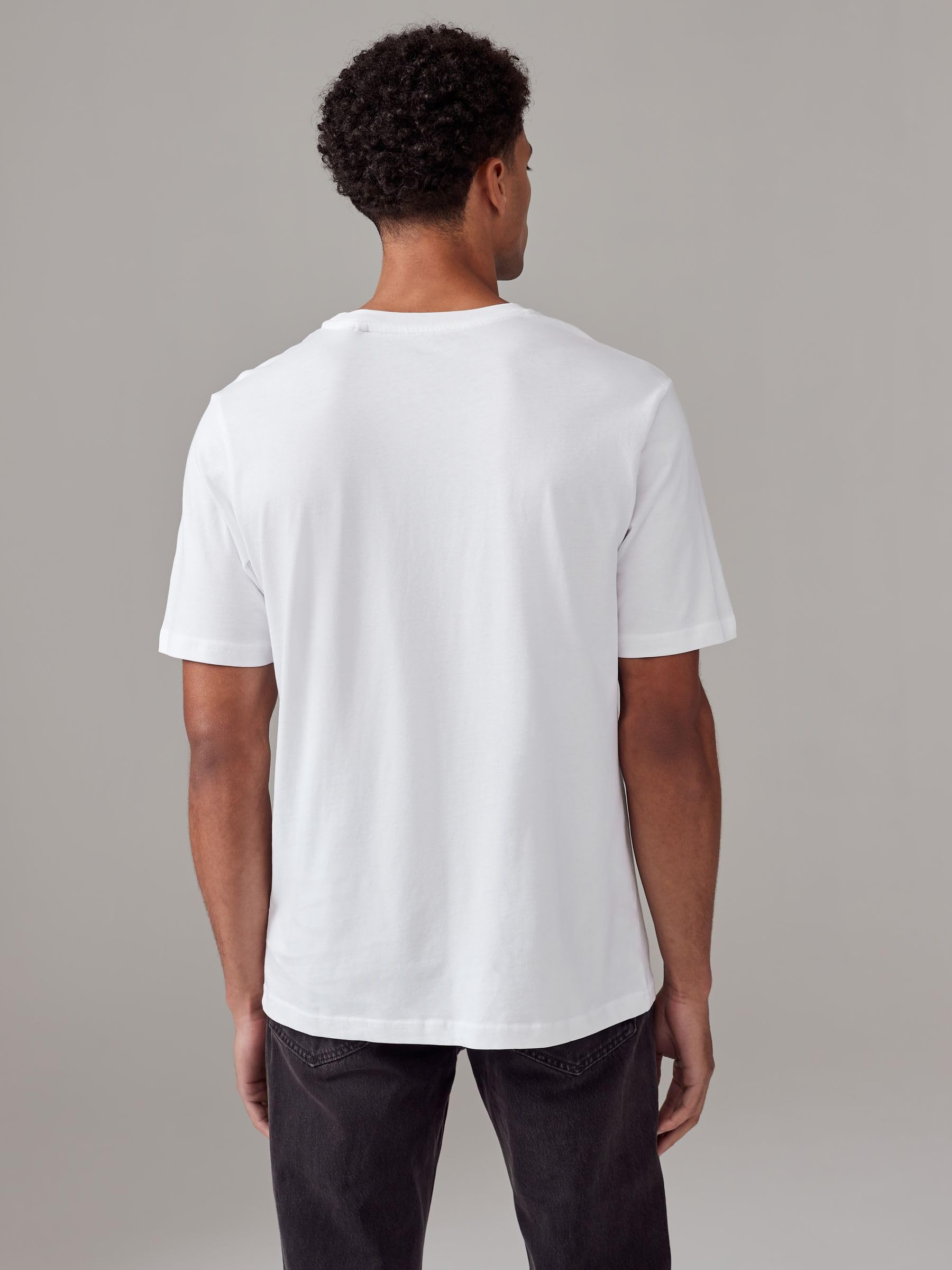 NEXT Uomini Confezione da 6 di T-Shirt di Cotone Basic | Standard, Vestibilità regular, Pull On, Lavabile in lavatrice