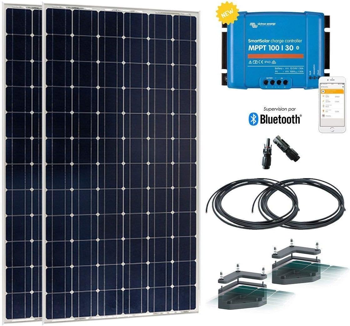 Kit Solar autocaravana 380 W-12 V con fijación : Amazon.es ...