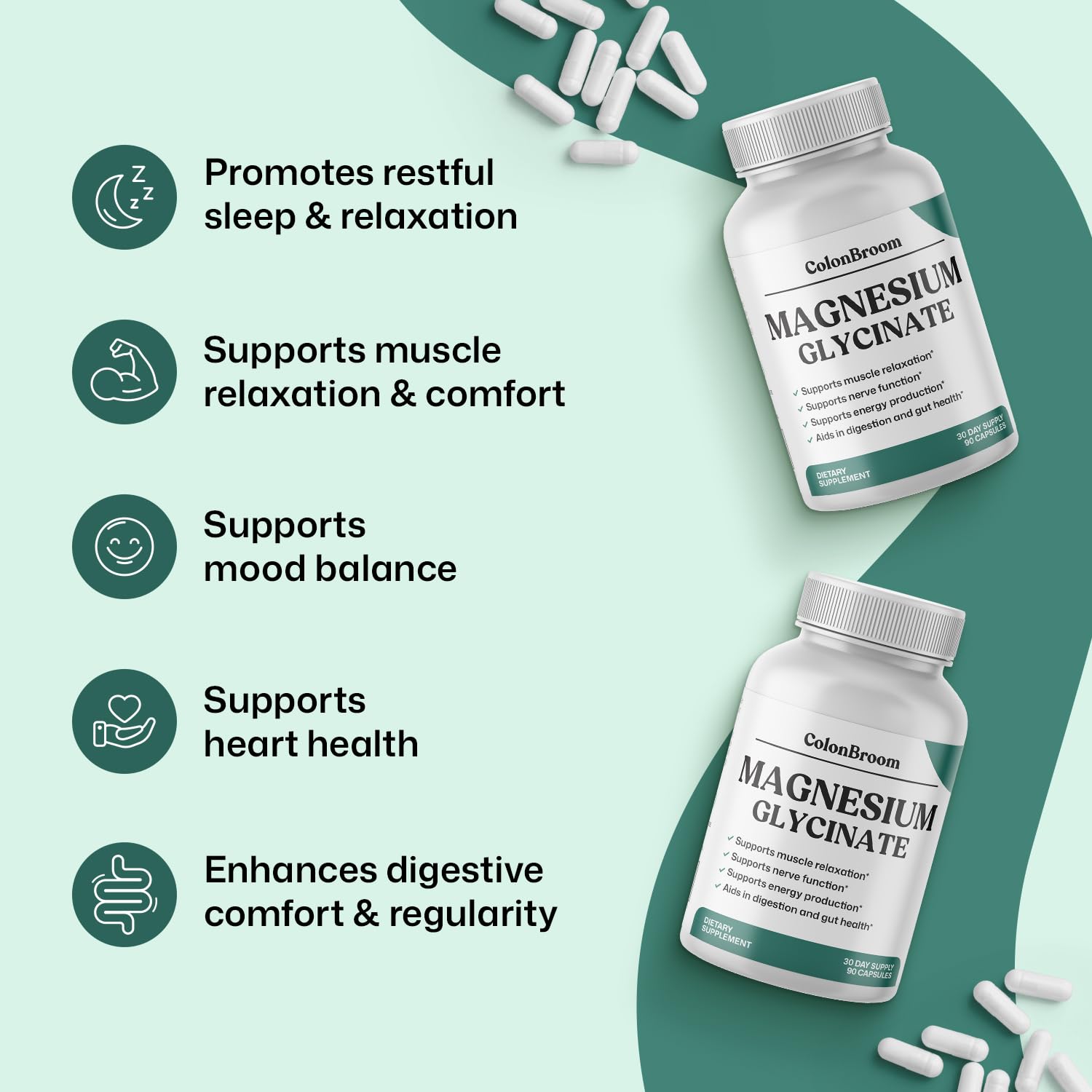 best magnesium supplement for glp 1 Amazon.com: ColonBroom GLP-1 Weight Management Supplement for Women & Men  (60 Capsules) + Pure Magnesium Glycinate Capsules (90 Count)