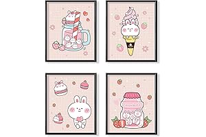 Kawaii Anime Wall Art: Cute Anime Posters for Bedroom