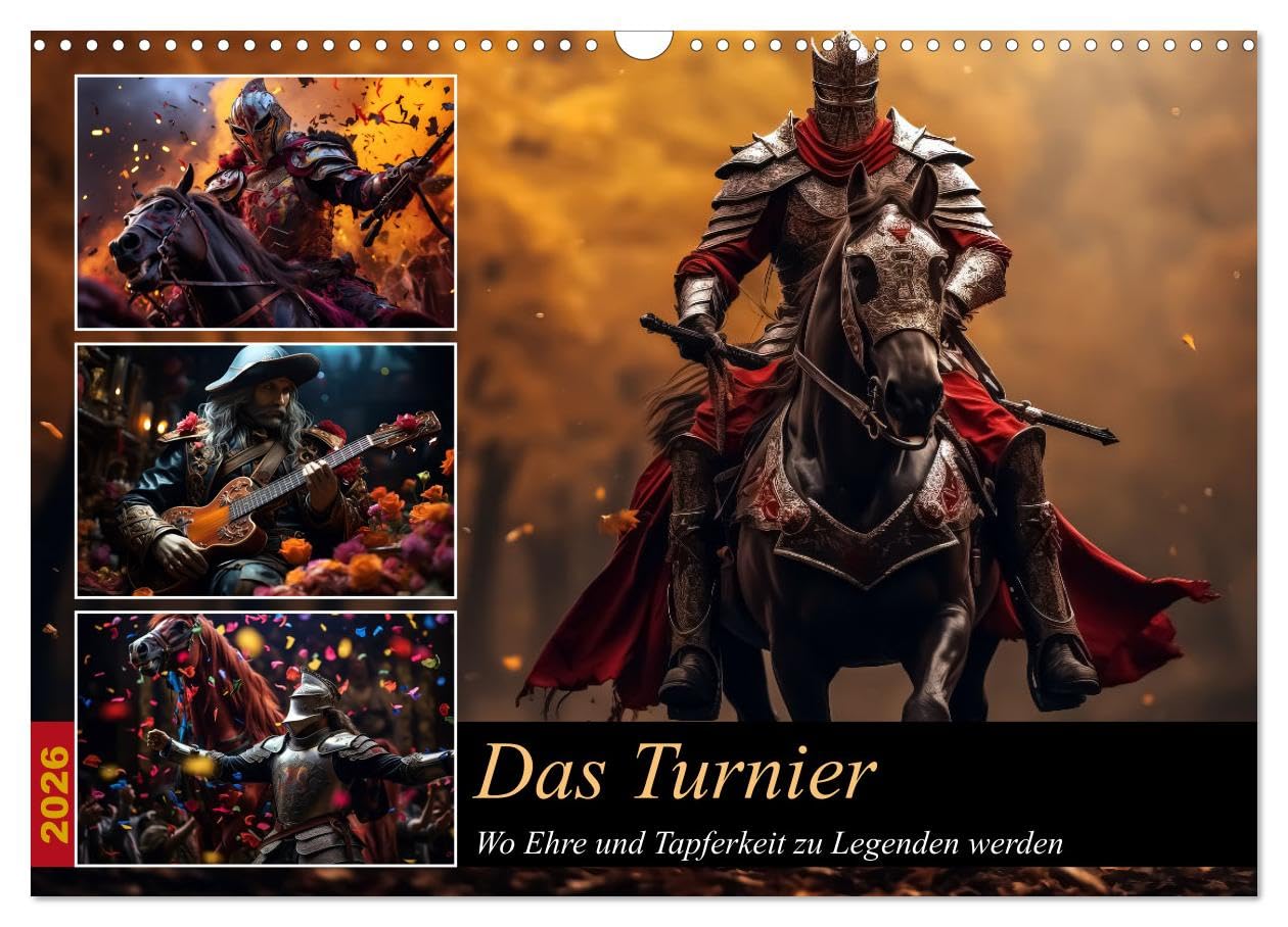 The tournament UK-Version (Wall Calendar 2026 DIN A3 Landscape), CALVENDO 12 Month Wall Calendar โ image 1