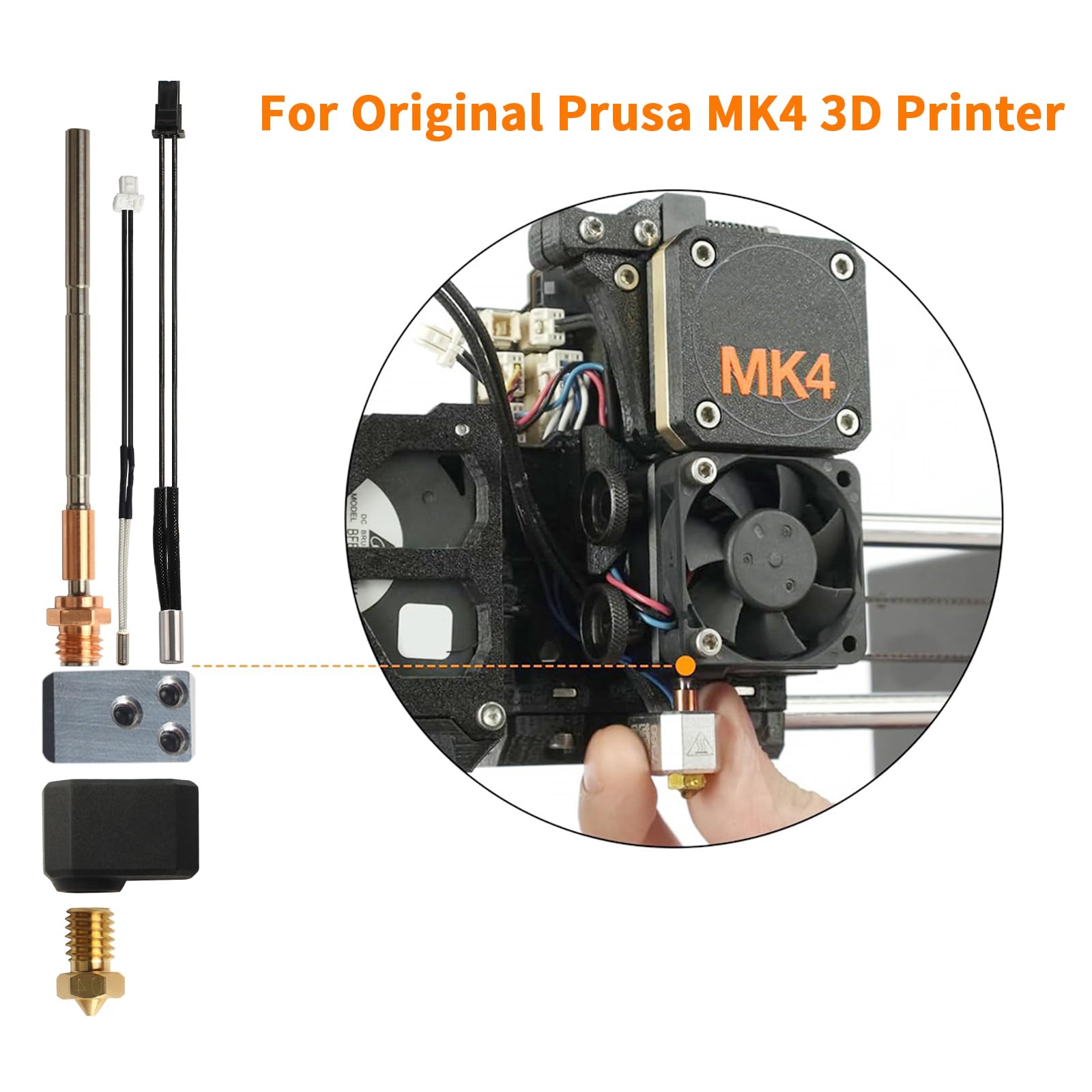 Amazon.com: Imdinnogo PrusaMK4 XL Hotend Replacement - 3D Printer