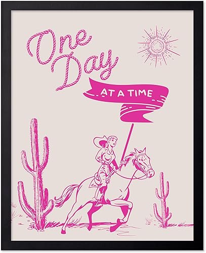 Miniatura 62 de Poster Master Póster con texto en inglés "You've Yeed Your Last Haw", estampado retro de vaquero rosa, arte occidental, arte moderno, arte del