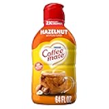 Coffee mate Hazelnut Flavored Coffee Creamer, Non-Dairy, Gluten-Free, Liquid Creamer for Coffee, Cholesterol Free, 126 Servings
