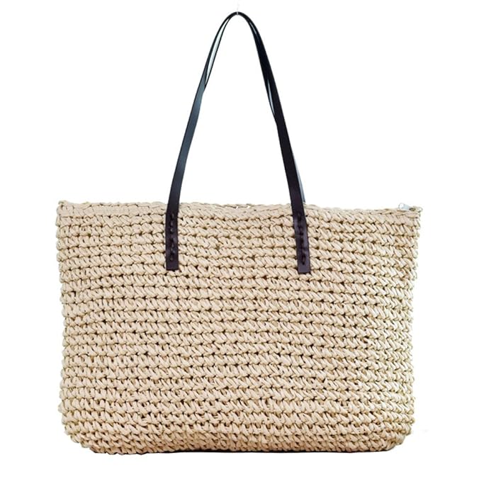 Women's straw tote bags Clearance