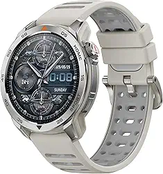 Mibro Relógio de corrida GS Pro2 com suporte AMOLED de 1,4 polegadas, bateria de 20 dias, GPS de frequência dupla, 5 ATM, mais de 150 modos de treino, relógio esportivo para maratonas, ciclismo