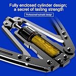 EAST MOUNT Twister pour les bras avec affichage numérique - Puissance hydraulique réglable de 22 à 440lbs, expanseur de poitrine à domicile, équipement de fitness pour l'entraînement des muscles des épaules, renforceur d'exercice pour les bras
