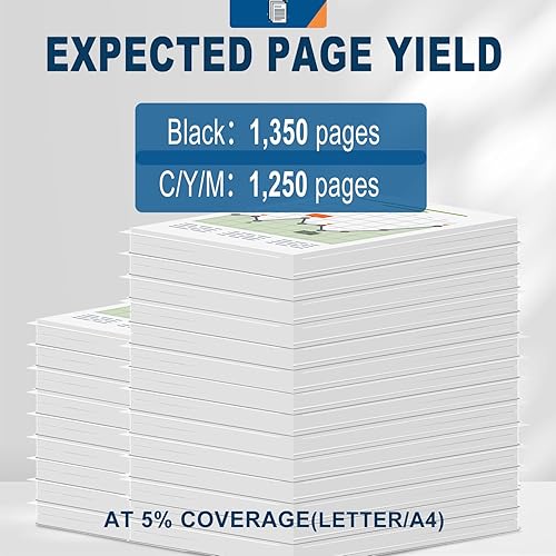 Miniatura 4 de Cartucho de tóner de repuesto compatible para HP 206A 206X (con chip, negro, cian, amarillo, magenta, paquete de 4) para Color Laserjet Pro MFP