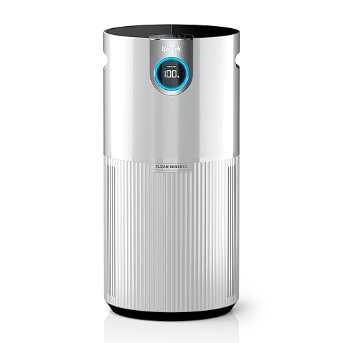 Shark Air Purifier for Home Large Room, Clean Sense Technology, HEPA Air Filter, 1000 Sq Ft, Kitchen, Filters Smoke, Captures 99.98% of Particles, Pet Dander, Pollutants, Dust, Allergens, HP201 - 1000 sq. ft.