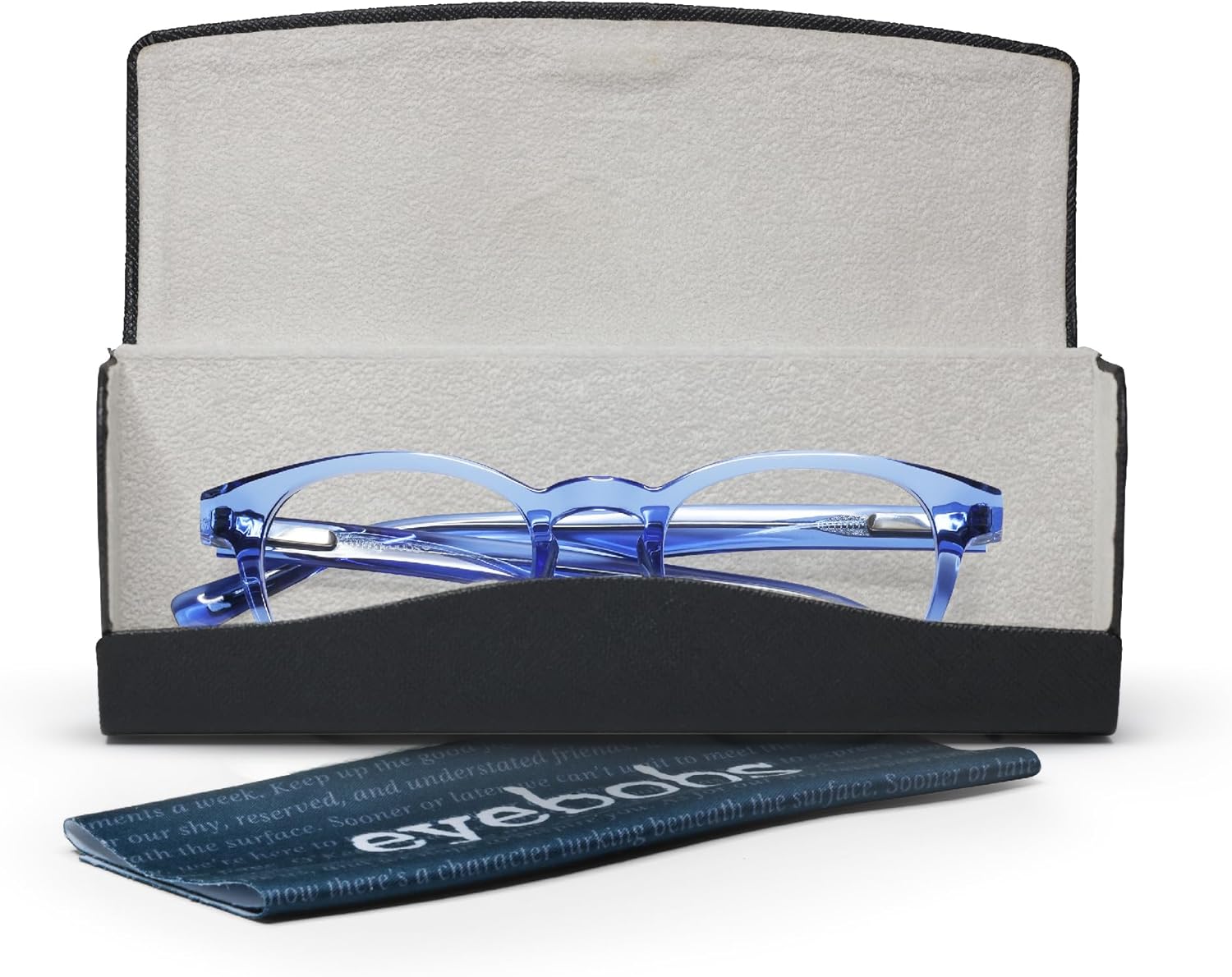 eyebobs - Clearly… | Premium Reading Glasses for Men and Women | Round Frame for Average Faces | Available in 0.0x - 4.0x - Image 6