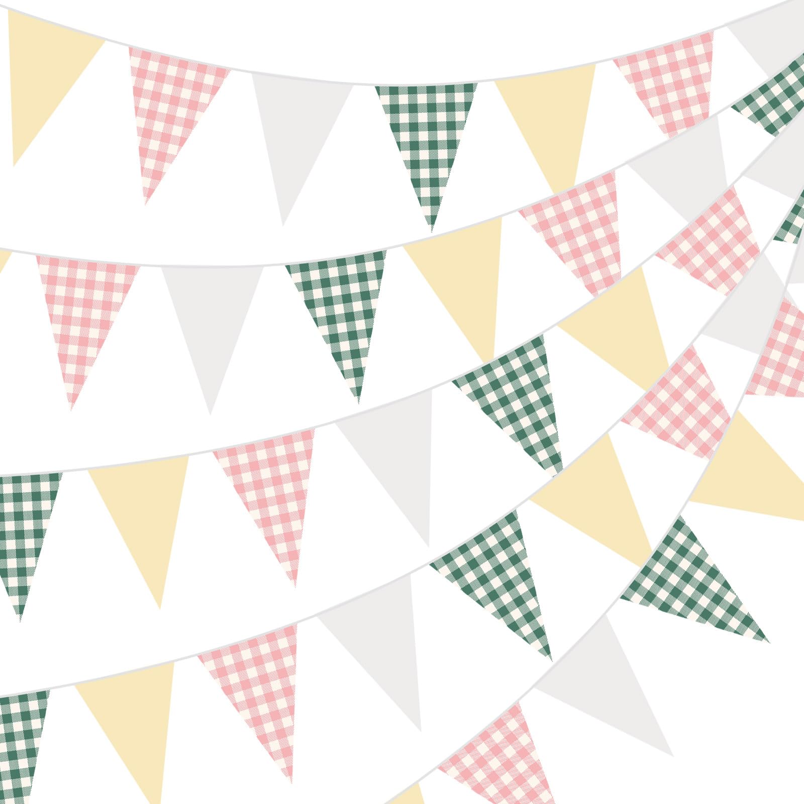 Photo 1 of Jetec Pink Green Gingham Bride Banner