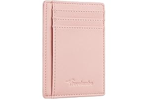 Premium Small Card Holder Wallet Extra Slim Medium Size Front Pocket RFID Blocking