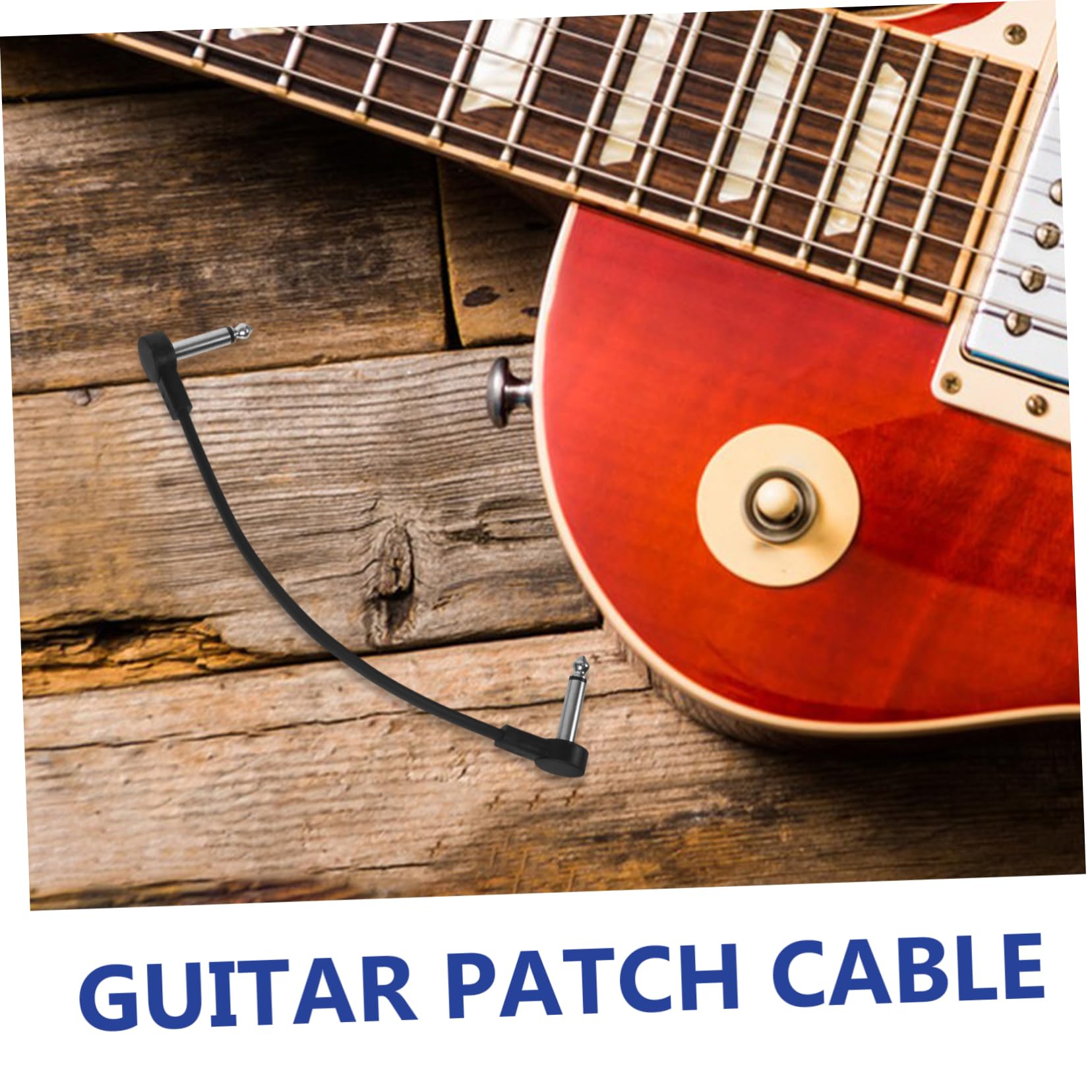 Toyvian 12stücke Gitarren-patchkabel Robuste Verbindung Für Effektpedale Geräuschlos Aus Sauerstofffreiem Gitarre Und Musikinstrumente