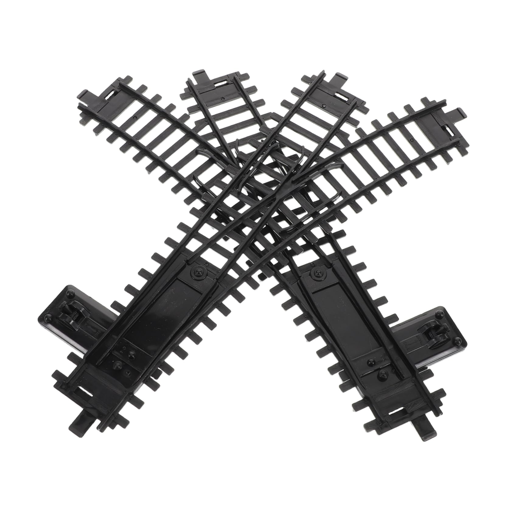 JOINPAYA 2Pcs Train Track Accessories for Simple Assembly Portable Model Train Track Enhances Creativity and Coordination for Young