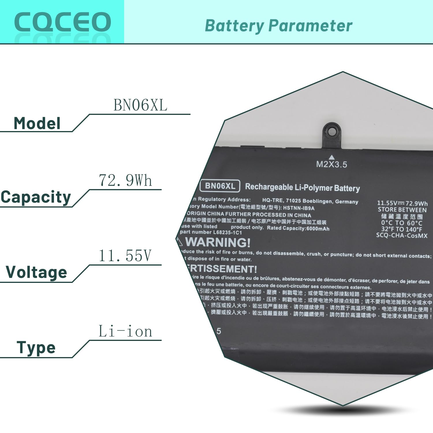 Amazon.com: BN06XL Laptop Battery for HP Spectre X360 Convertible