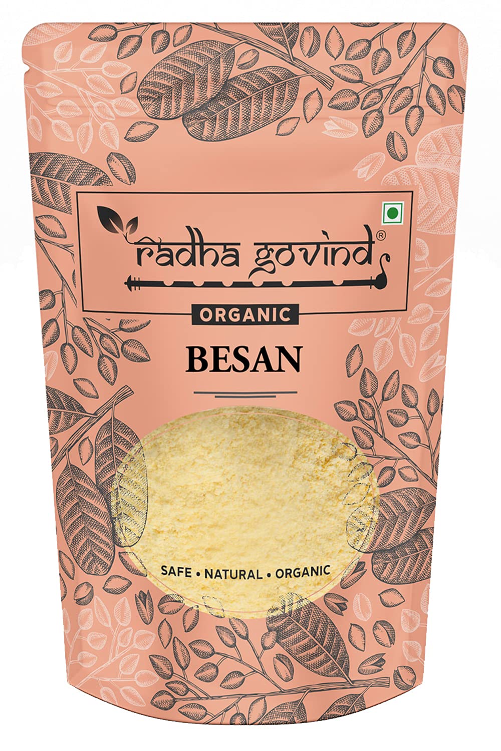 Radha Govind Organic Besan [100% fine gram flour] 1000Gm