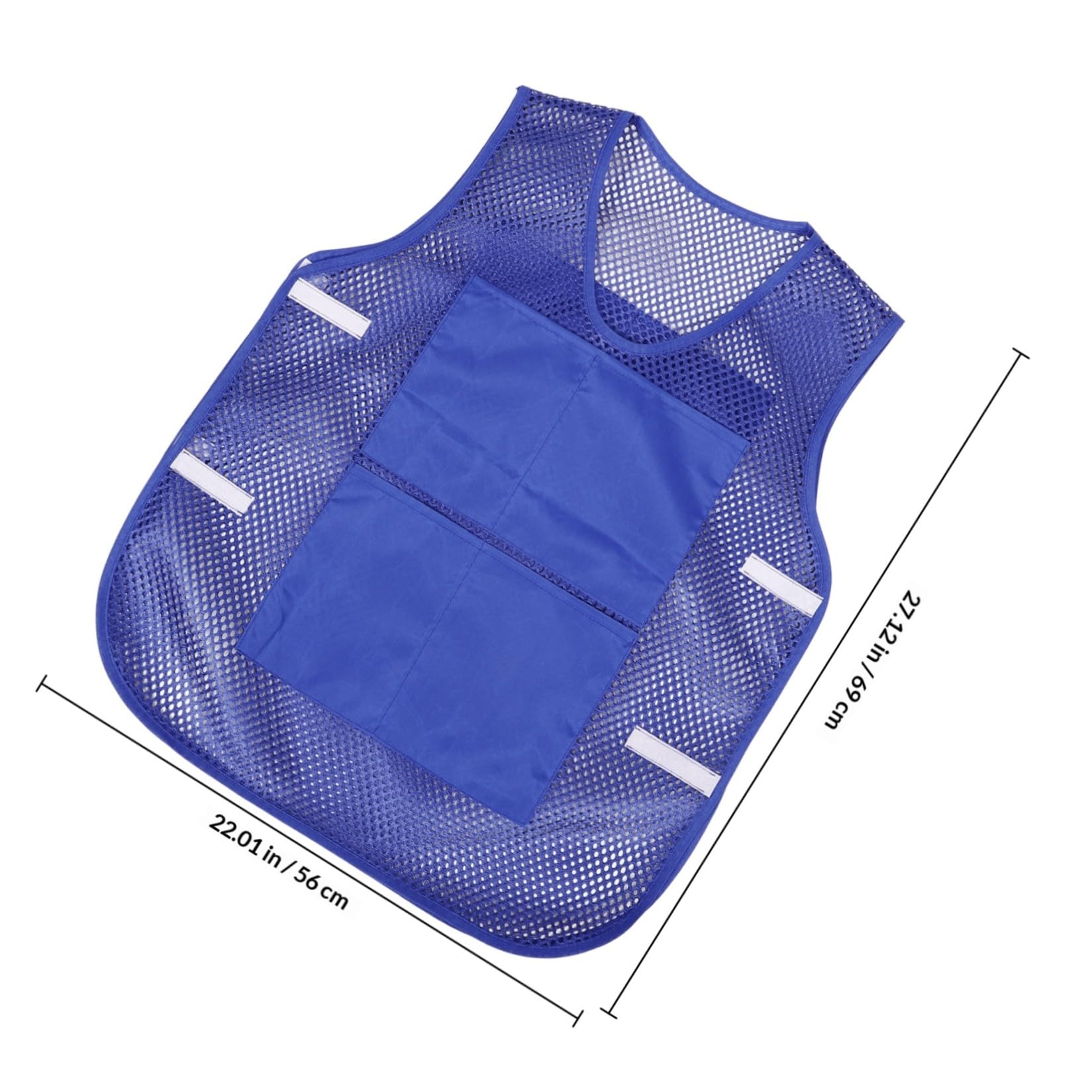 1set Gilet Refrigerante Estivo con Impacchi di Ghiaccio Riutilizzabili Smanicato da Lavoro Traspirante per Uomo Raffreddamento Rapido per Attività all Aperto