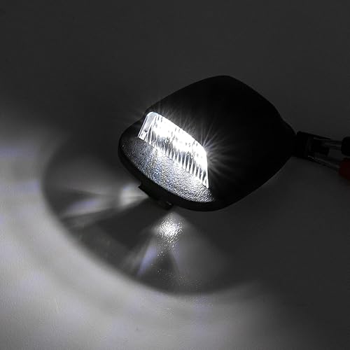 Miniatura 6 de Luces LED de matrícula compatibles con Nissan Xterra 1999-2004, Nissan Frontier 1998-2004 OEM de repuesto de lámparas de número LED 12-SMD Kit de