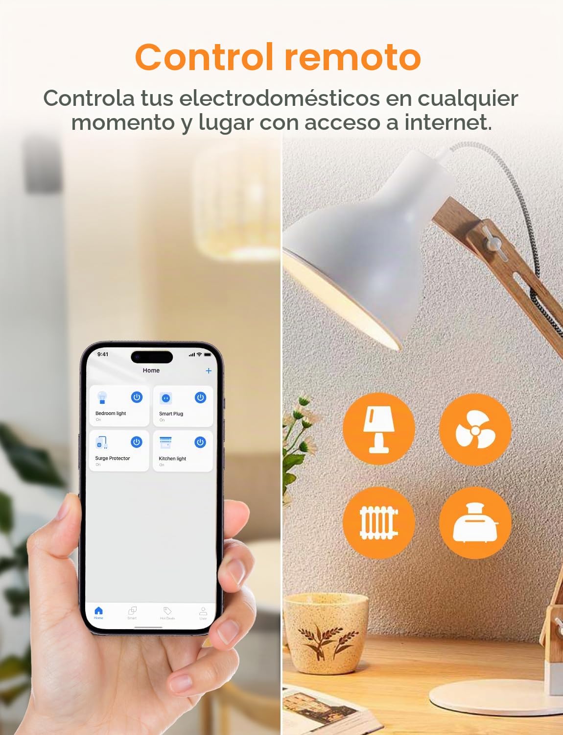 Refoss Enchufe Inteligente para Apple HomeKit, WiFi, Temporizador de 16A con Monitor de Energía, Control Remoto y por Voz, Compatible con Siri, Alexa y Google Home, 4 Piezas