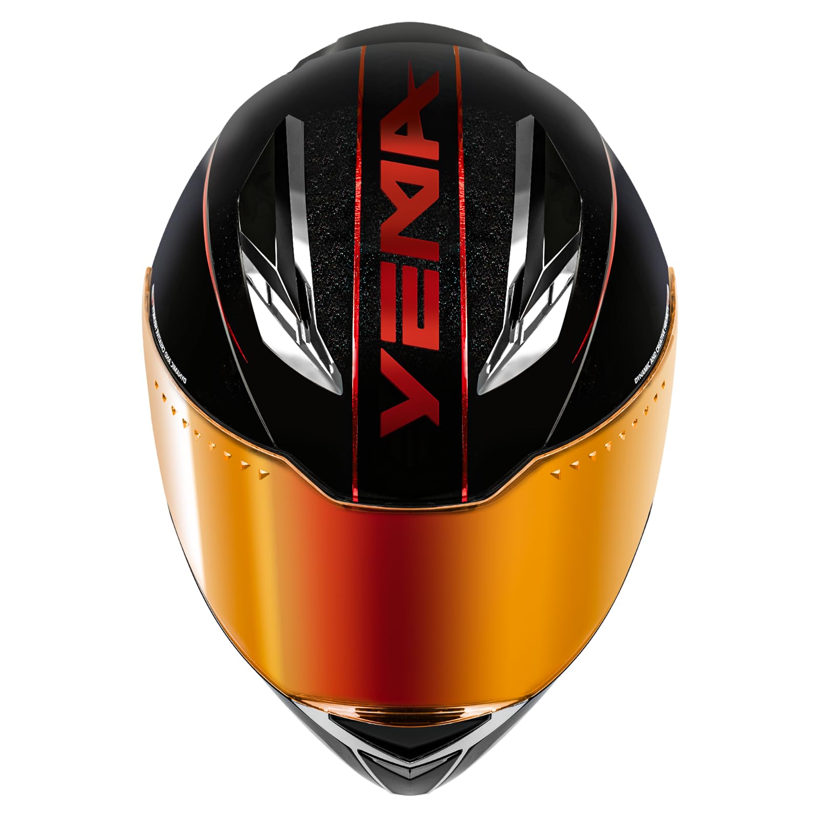 YEMA Casco da moto integrale per adulti, Casco unisex per ciclomotori e moto da strada con prese d'aria regolabili - Leggero e confortevole per scooter, cruiser YM-850