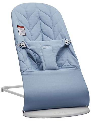 Miniatura 19 de BabyBjörn Bouncer Bliss, Verde Oscuro, Tejido, Colcha de Pétalos | Asiento Ajustable de Mecedora para Bebé 2 en 1 y Silla para Niños Pequeños, de