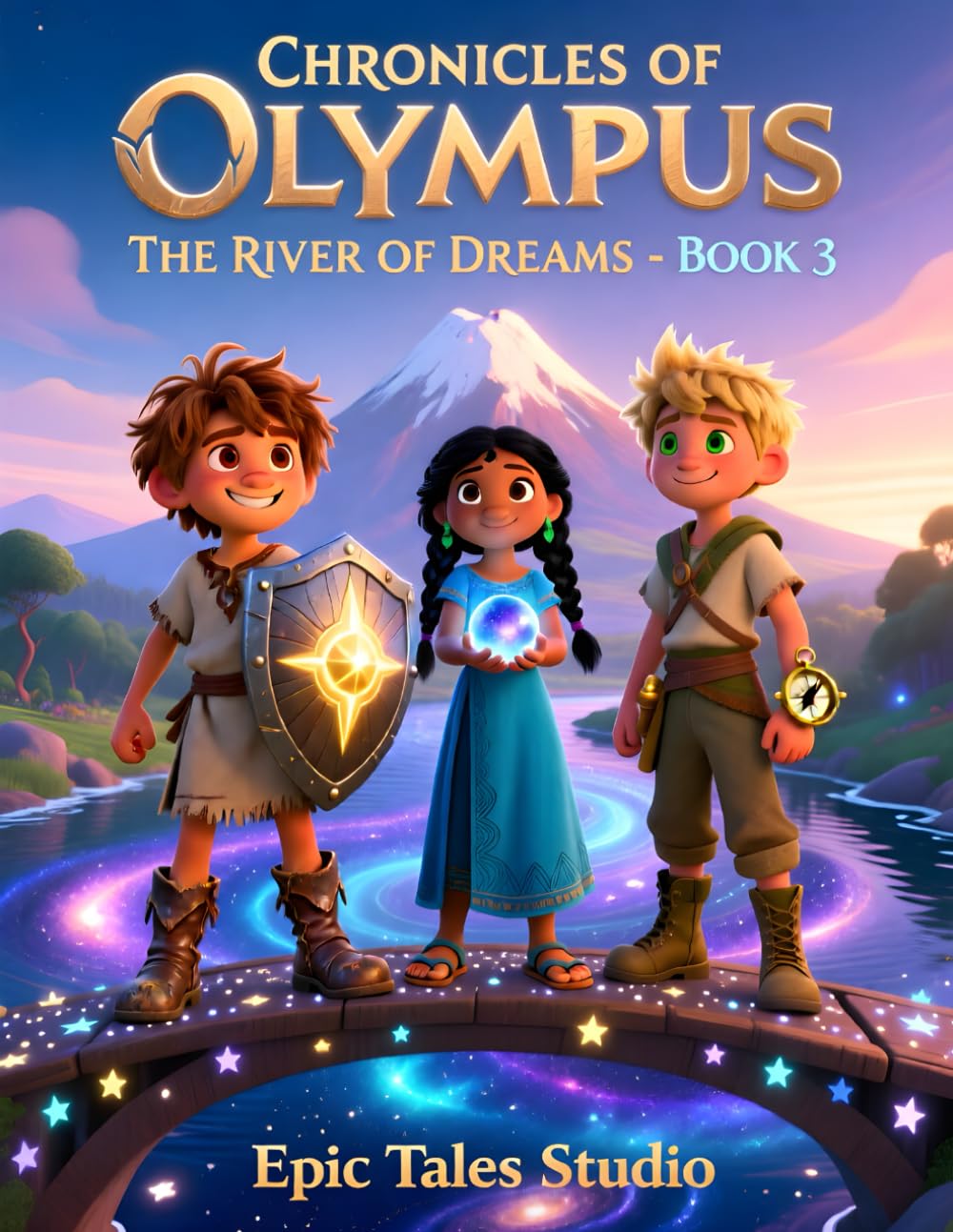 Chronicles of Olympus: The River of Dreams - Book 3: A Magical Quest Through the River of Dreams