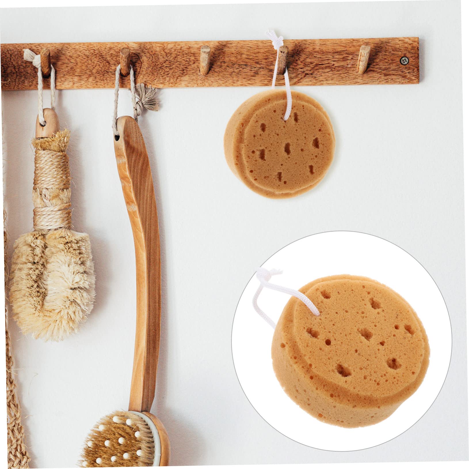 Healeved 16piezas Esponjas De Baño Exfoliantes Para Ducha Esponjas Corporales Suaves Para Mujeres y Alta Absorción De Agua y Rica