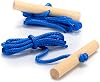 com-four® 2 x Sledge Ropes with Wooden Handle Toboggan Accessories Pull Rope for Sledge Tricycle or other Children's Vehicles Premium Made in Germany