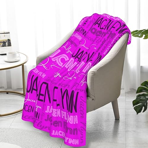 Miniatura 97 de Dr.TOUGH Mantas personalizadas para niños y adultos, manta personalizada con nombre para niños, manta con monograma con nombres personalizados