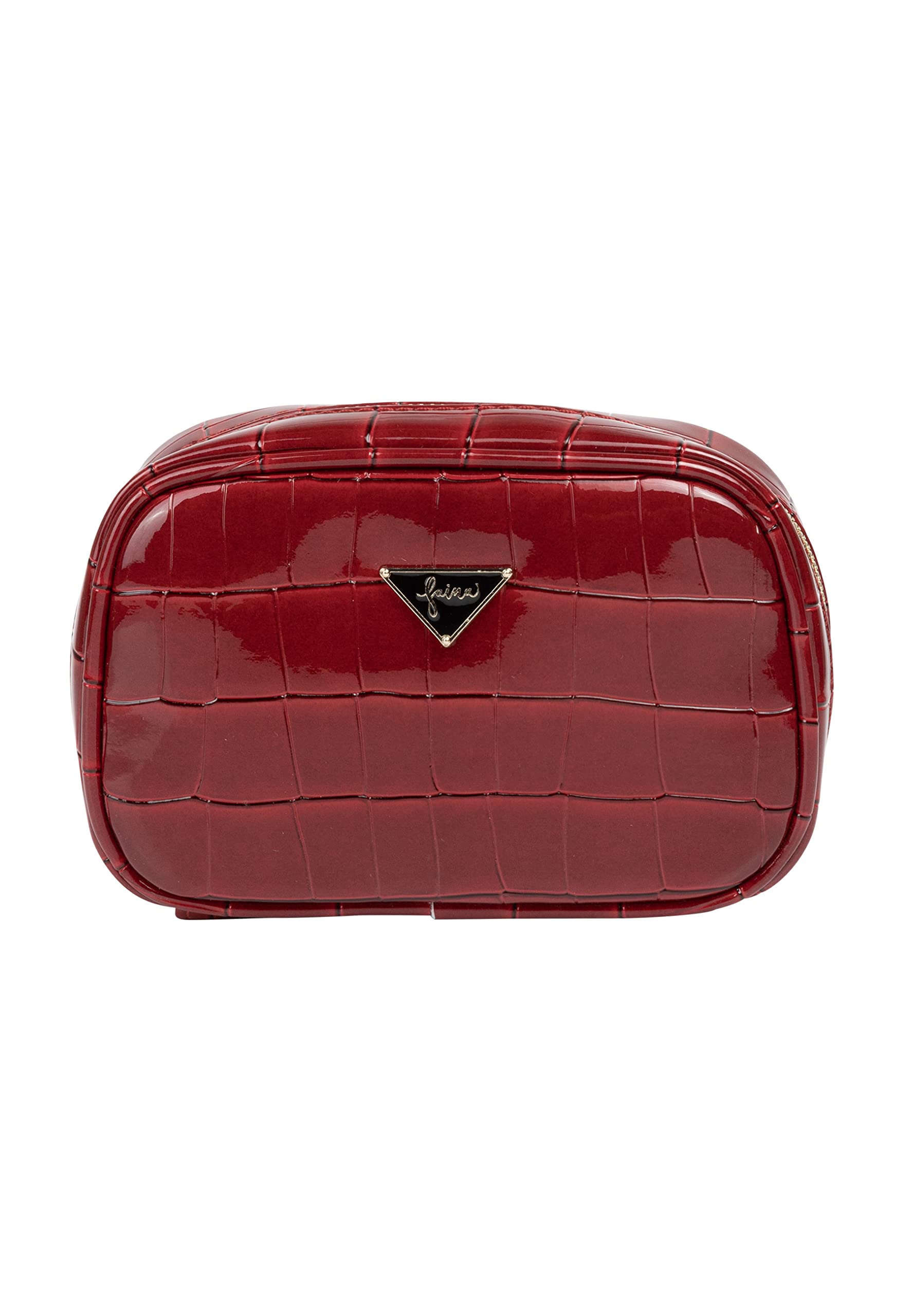 COBIE Women's Cosmetic Bag 25925851-CO01, Dark Red, One Size, DarkRed, Standard Size, Classic