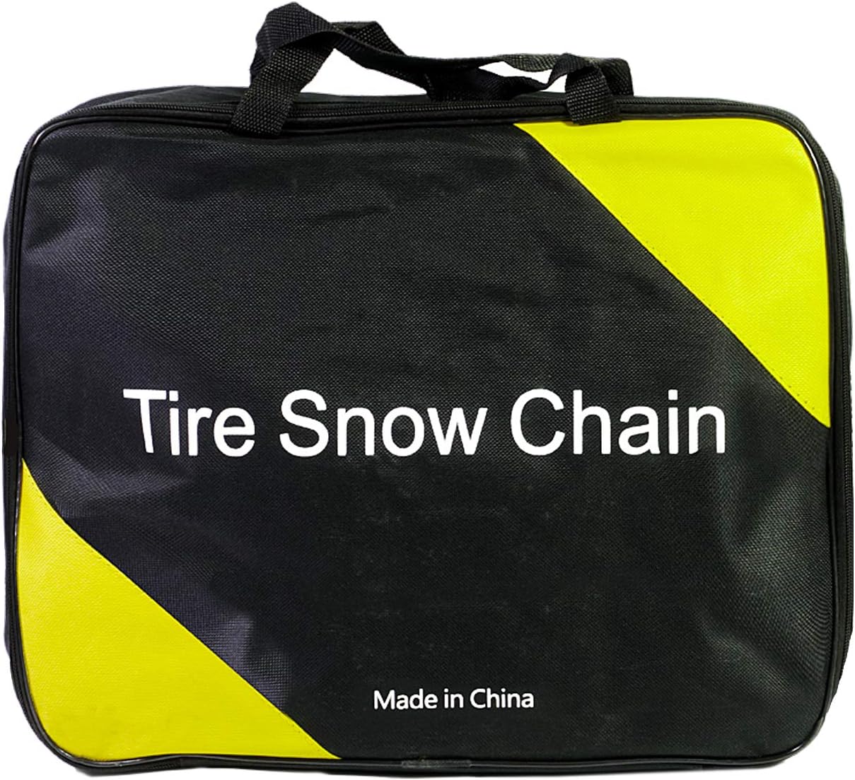 VViViD Heavy Duty Snow Chain Set of 6 for 2 Wheels with Application tool, Work Gloves and Free Carry-Bag for Passenger Cars, Light Trucks, SUV, ATV Adjustable, Anti-Skid Steel Studs, Tough Traction