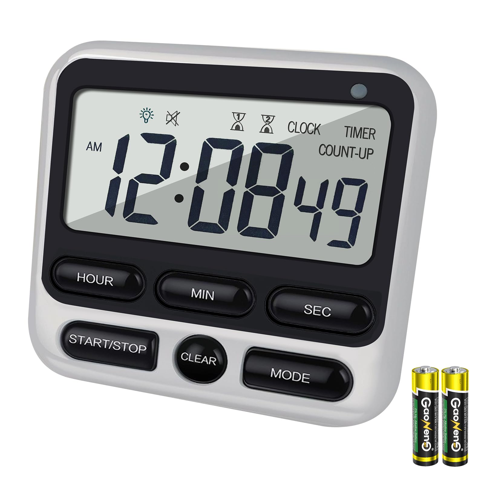 Amazon.com: Digital Dual Kitchen Timer with Strong Magnet,24