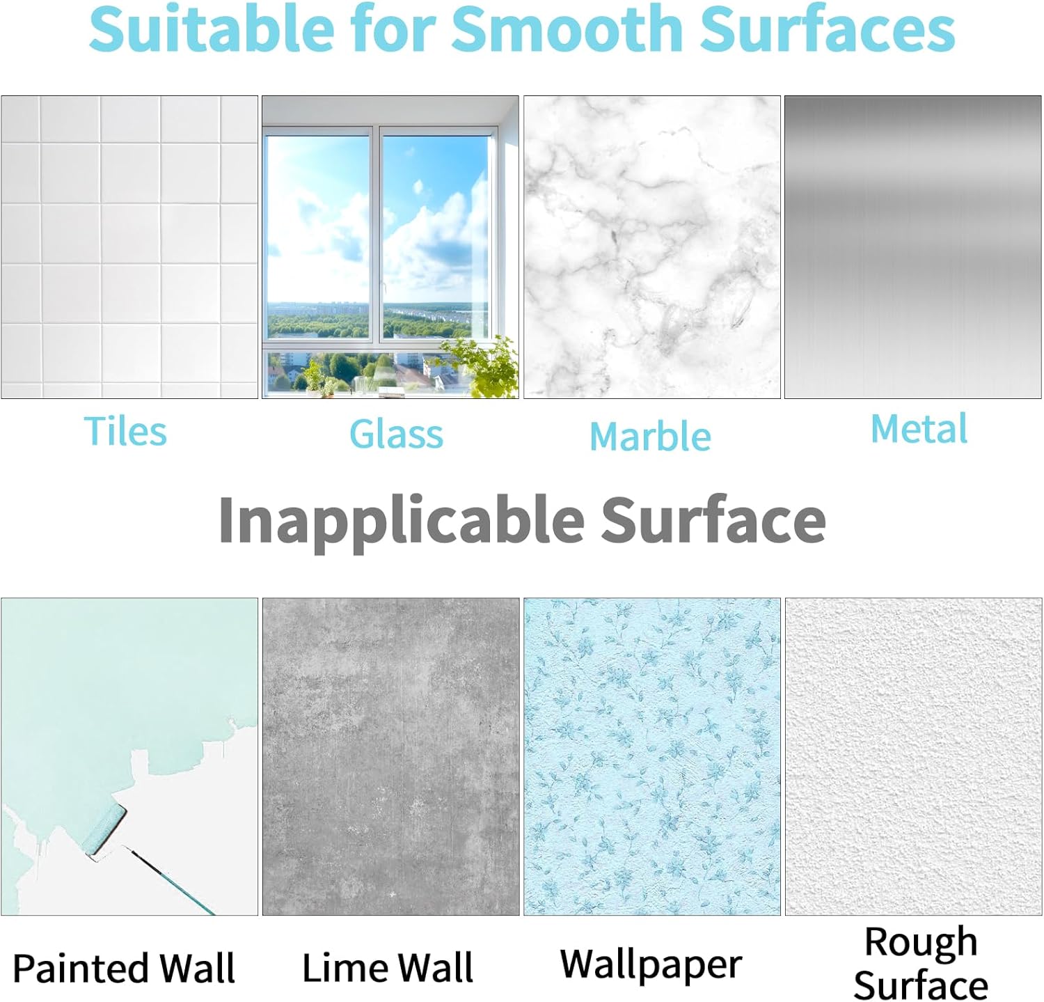 STWWO Adhesive Hooks for Walls No Damage 4 PCS, Heavy Duty Aluminum Strong Adhesive Towel Hooks for Bathrooms for Inside Shower for Hanging Loofah, Clothes, Robes