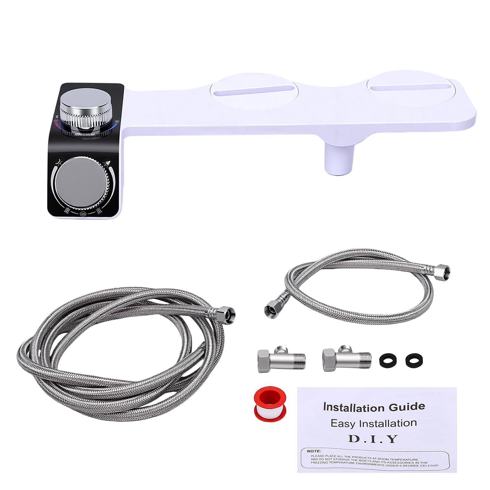 Accessoire de Bidet pour Toilettes, Pression D'eau Réglable, 3
