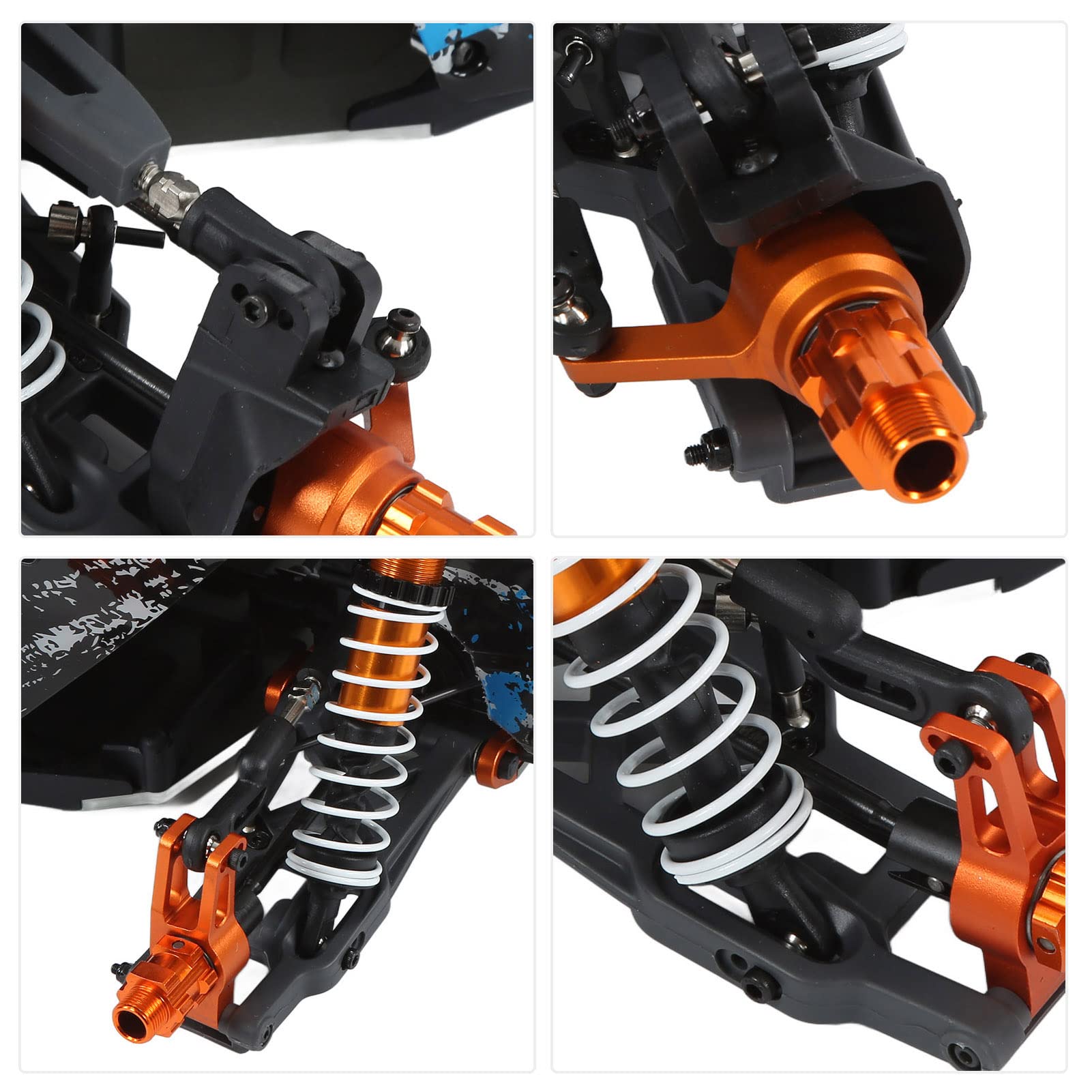 4WD RC Symulacja Elektryczny Samochód terenowy Silny Uchwyt Skala 1/7 High Speed Off-Road Truck Model