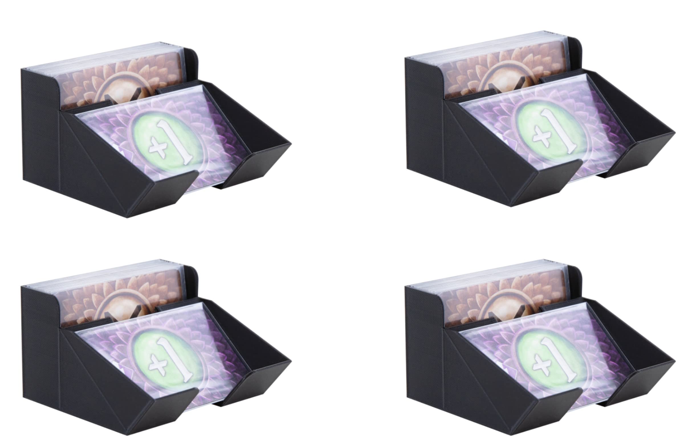 Feldherr 4 pcs. value pack card holders compatible with Gloomhaven + Frosthaven + Gloomhaven: Jaws of the Lion - Monster Deck