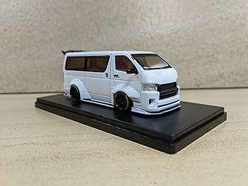 グッドイヤー ハイエース ミニカー フィギュア Amazon | □ Model 1モデルワン 1/64 ミニカー HIACE 白