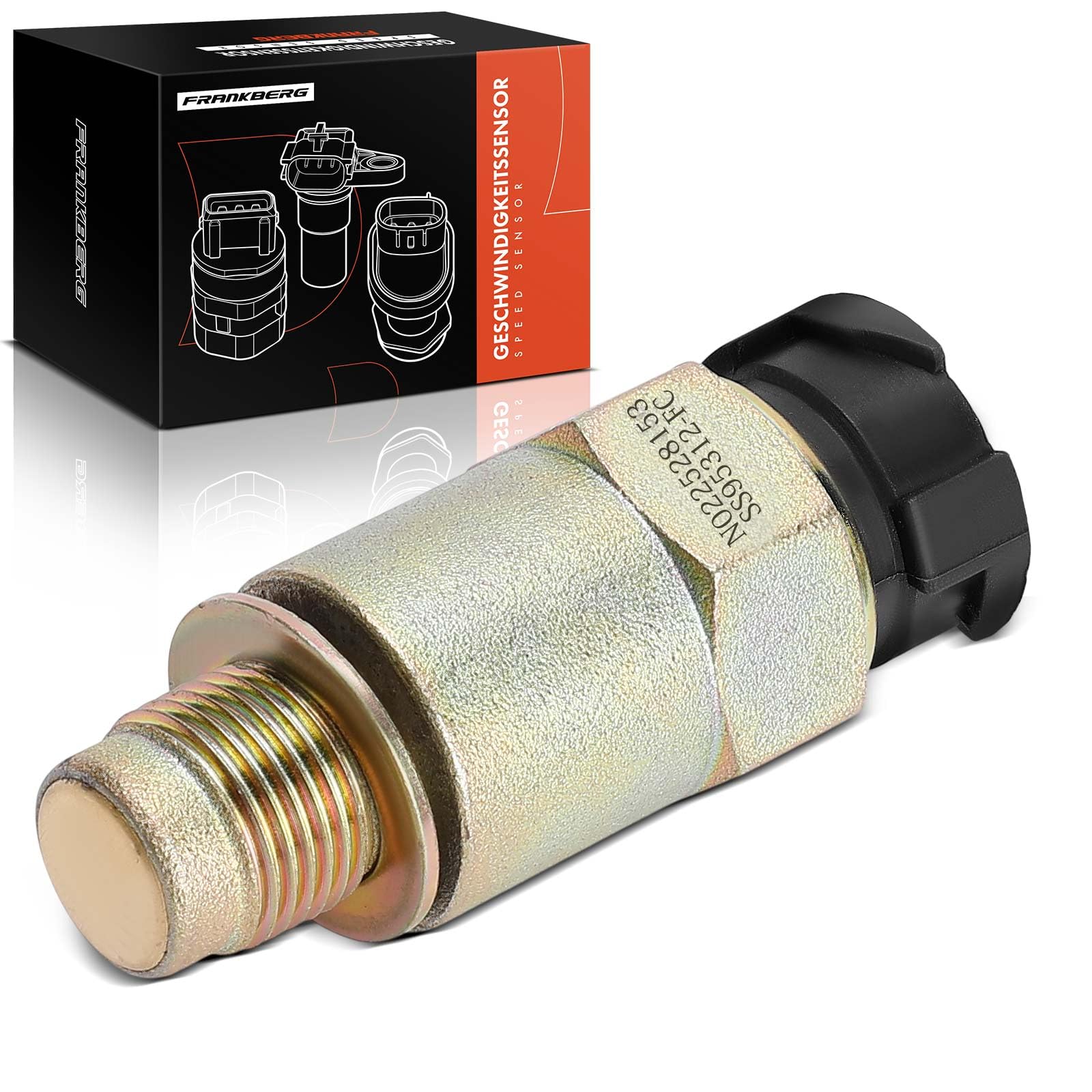 Frankberg Capteur de distance, capteur de câble de compteur de vitesse, 4 | Compatible avec: Boîte quotidienne II, Bus Daily II, Daily II pourboire