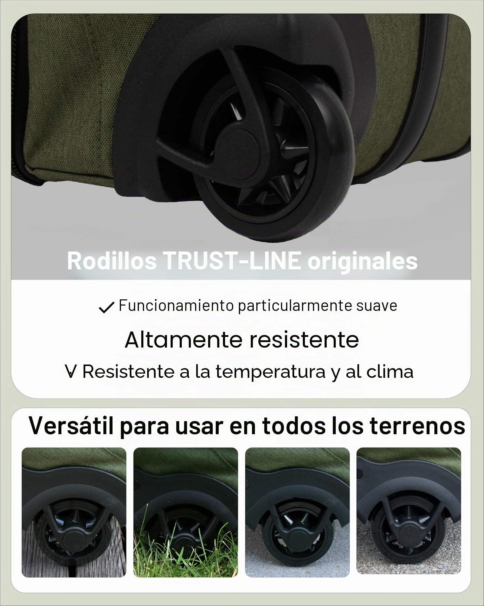 Gran Bolsa de Viaje con 2 Rollos de Kane Trolley Maleta de 80 cm Bolsa de Deporte Grande Trolley de Viaje