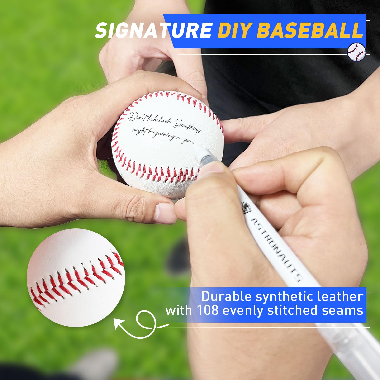 Pelota de béisbol, pelotas de béisbol oficiales para jóvenes y adultos, tamaño y peso oficiales adecuados para bateo, campos de golpeo, práctica de lanzamiento