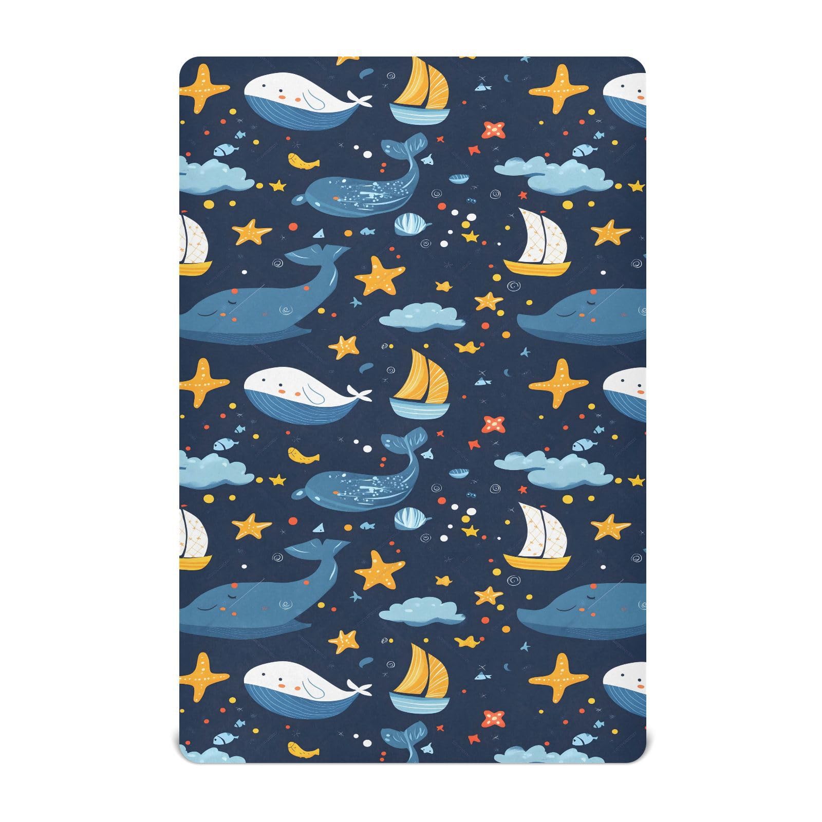 UMIRIKO Cute Whale Sailboats Pack n Play Baby Play Playard Sheets,Mini Crib  Sheet for Boys Girls Player Matteress Cover 39 * 27 * 5in 202b8972 :  Amazon.ca: Baby
